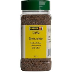170733 Schotter, rotbraun, 650 g