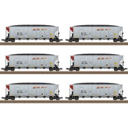 24911 H0 Hopper Car-Set, BNSF, Ep. VI