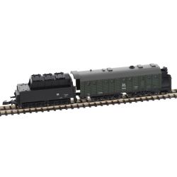 87360 Z Dampfschneeschleuder mit Kohletender, DR, Ep. IV