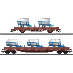 46407 H0 2er Set Rungenwagen, DB AG, Ep. VI, Set 2
