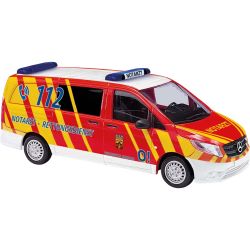 51136 H0 Mercedes-Benz Vito, Notarzt-Rettungsdienst Feuerwehr Herford