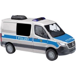 53463 H0 MB Sprinter kurzer Radstand, Polizei Berlin, metallic
