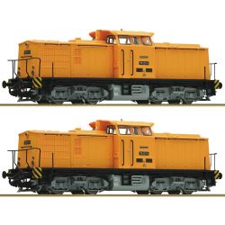 7390011 TT 2-tlg Set: Diesellokomotiven 111 018-8 und 111 019-6, DR, Ep. IV