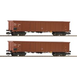 6680015 TT 2-tlg. Set: Offene Güterwagen, CSD, Ep. IV