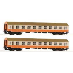 6280017 TT 2-tlg. Set 2: Reisezugwagen 2. Klasse, DR, Ep. IV