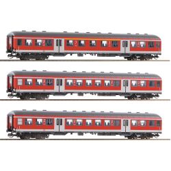 6280021 TT 3-tlg. Set: Nahverkehrswagen, DB AG, Ep. VI