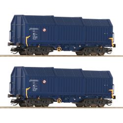 6680013 TT 2-tlg. Set: Teleskophaubenwagen, ZSSK Cargo, Ep. VI