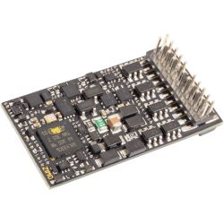 MN330P22 H0 Decoder, PluX 22, 30 x 15,3 x 2,2 mm, einseitig, 9+1 FA