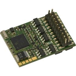 MX633P22 H0 Decoder 1,2A, 10 Funktionsausgänge, PluX22 direkt