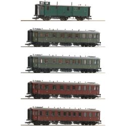 6200076 H0 5er Set Personenwagen, K.W.St.E., Ep. I