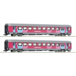 6200024 H0 2er Set Personenwagen Corail, SNCF, Ep. VI