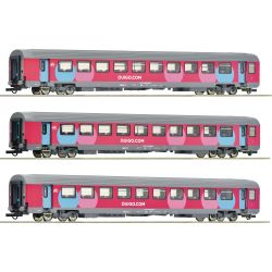 6200025 H0 3er Set Personenwagen Corail, SNCF, Ep. VI
