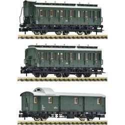 6260055 N 3er Set Personenwagen, Abteilwagen, ÖBB, Ep. III