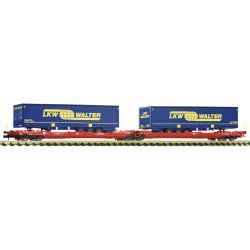 6660050 N Doppeltaschen-Gelenkwagen T3000e, DB AG, Ep. VI 'LKW Walter'