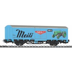 27728 H0 Gedeckter Güterwagen „Meili Traktoren“, SBB, Ep. VI