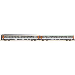 94505 N 2er Set Abteilwagen 1. + 2.Klasse, SNCF, Ep. IV/V