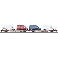 47430 H0 Flachwagen-Set, DB AG, Ep. V