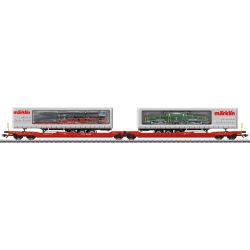 47477 H0 Gelenk-Taschenwagen, DB AG, Ep. VI
