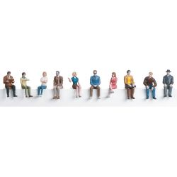 56409 1 Figuren sitzend, 10 Stück