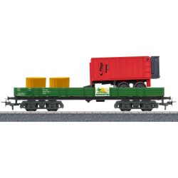 00740-01 H0 Start up Niederbordwagen "Landwirtschaft"