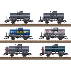 24170 H0 Kesselwagen-Set, DB, Ep. III