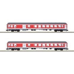 18258 N 2er Set Personen- mit Steuerwagen 'RE 7 Freizeitexpress Murgtäler'