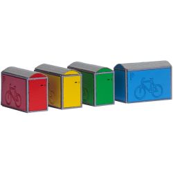 1988 H0 4 Fahrradboxen