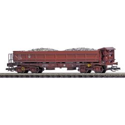 31424 TT Zweiseiten-Kippwagen Fakks 678 mit Schotterladung, DR, Ep. IV