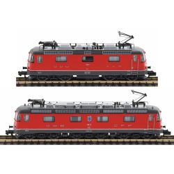 7570049 N 2er Set E-Loks als Doppeltraktion Re 10/10, SBB, Ep. V, DC-Sound
