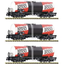 6660073 N 3er Set Kesselwagen, ÖBB, Ep. IV 'Schwechat 2000'