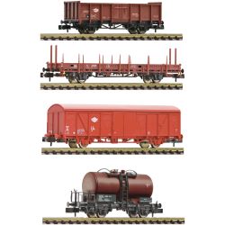 6660096 N 4er Set Güterwagen, MAV, Ep. IV