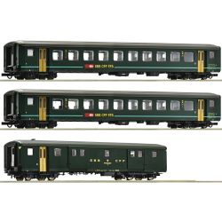 6200090 H0 3er Set Personenwagen 'IR 1617', SBB, Ep. V, Set 1