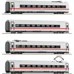 7720018 H0 4er Set Zwischenwagen ICE 3neo, BR 408, DB AG, Ep. VI, AC-Sound