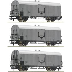 6600140 H0 3er Set Kühlwagen Icrs-v, ÖBB, Ep. IV