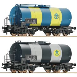 6600163 H0 2er Set Kesselwagen, ÖBB, Ep. IV 'ÖMV'