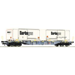6600122 H0 Containertragwagen Sgnss, SBB-Cargo, Ep. VI 'Carbagas'