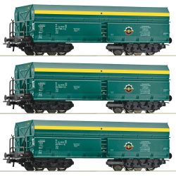 6600195 H0 3er Set Selbstentladewagen Fads, PTKiGK, Ep. V-VI