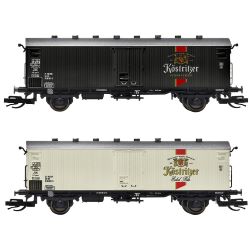 HN9755 TT 2er Set Kühlwagen, DR, Ep. IV 'Köstritzer Bier'