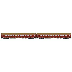 HR4419 H0 2er Set Schlafwagen OSShD WLAB, DR, Ep. IV