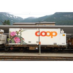 9469111 0m Containertragwagen Lb-v 7861mit Coop-Container "Lieschen", Ep. VI