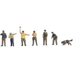 35010 N Polizisten, grüne Uniform