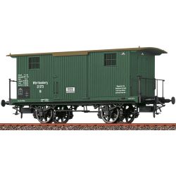 H0 Gedeckter Güterwagen Gi "Spezialwagen für Feuergut" K.W.St.E.