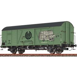 50499 H0 Gedeckter Güterwagen Glt "A. Pöttinger", ÖBB, Ep. III