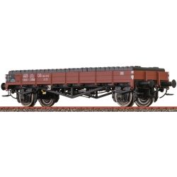 50887 H0 Flachwagen Xr35 DB mit Schwellen, DB, Ep. III