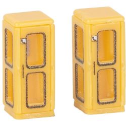 272928 N  2 Telefonzellen Bundespost