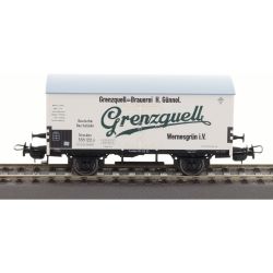 77069 H0 Kühlwagen „Brauerei Grenzquell“, DRG, Ep. II