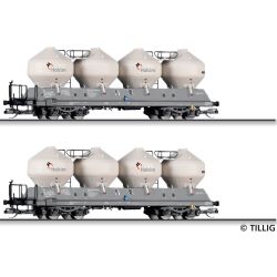 01118 TT 2er Set Staubsilowagen Uacs 451.1, Holcim (Česko) a.s., Ep. VI