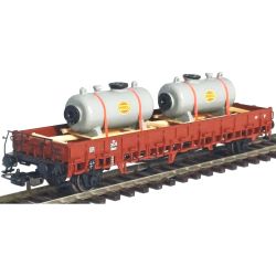 2433 H0 Ladegut kleine Kessel "MINOL"