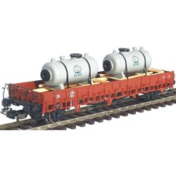 2435 H0 Ladegut kleine Kessel "BUNA"