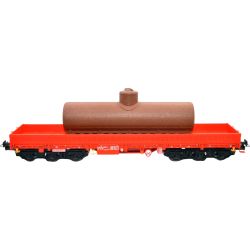 NW 22226 H0 Schwerlastwagen Samms-u 454, beladen, DB AG, Ep. VI